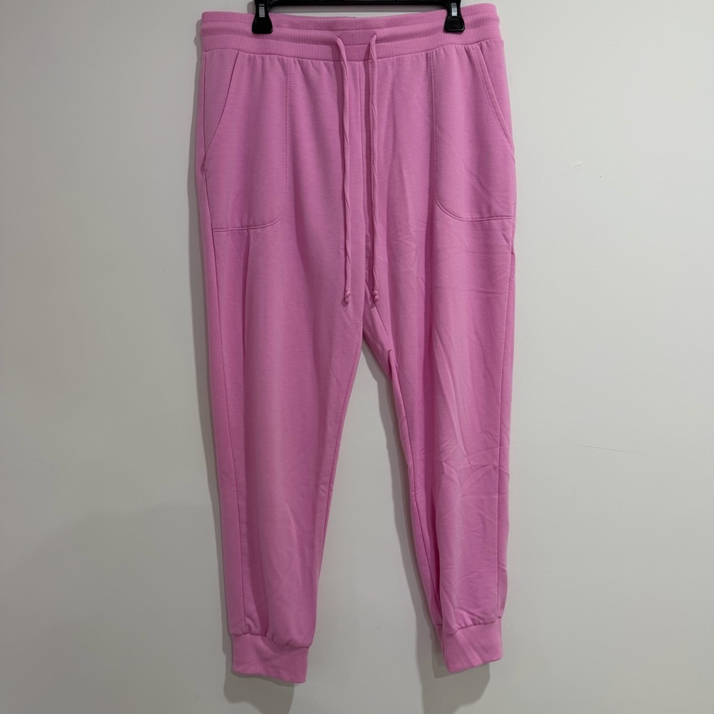 Stars Above Bubblegum Pink Drawstring Jogger Lounge Pants